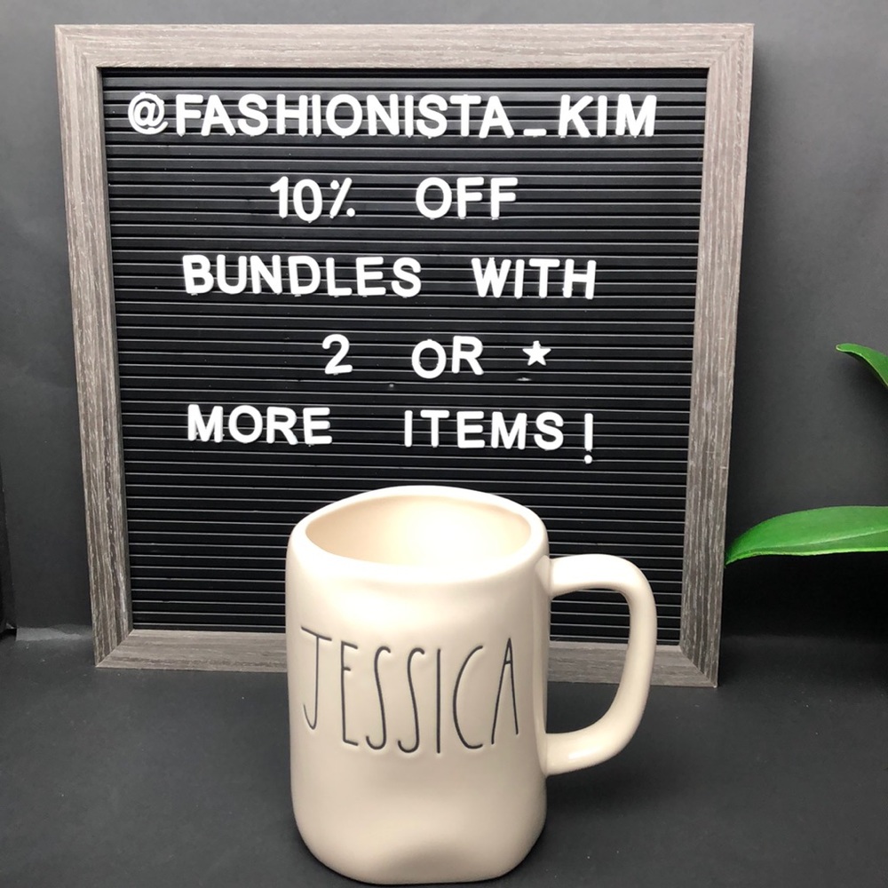 NEW Rae Dunn JESSICA mug - Picture 3 of 8